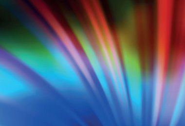 Açık mavi, kırmızı vektör soyut bulanık görünüm. Görüntü stili ve gradyanı olan yeni renkli çizimler. İşiniz için en iyi bulanık tasarım..