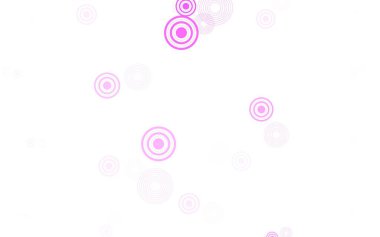 Küreli açık pembe vektör deseni. Bulanık yağmur damlaları olan soyut bir çizim. Güzel web siteleri için desen.