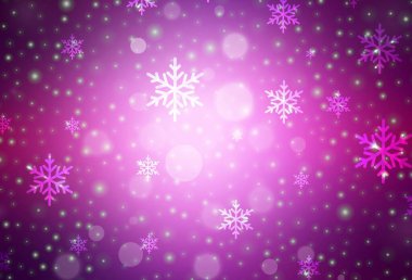 Noel tarzında koyu mor vektör deseni. Noel tarzında renkli bir tasarım ve eğilim. Üniversitenin tanıtımı için akıllı tasarım.