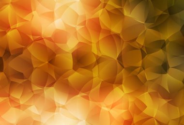 Memphis şekilli Light Orange vektör arkaplanı. Soyut gradyan şekilli basit renkli çizimler. Kartvizitiniz için modern tasarım.