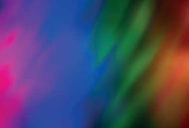 Dark Multicolor vektör soyut düzeni. Görüntü tarzında tamamen yeni bir renkli çizim. Marka kitabınız için yeni biçim tasarımı.