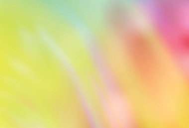 Light Green, Red vector blurred bright template. A completely new colored illustration in blur style. Smart design for your work.