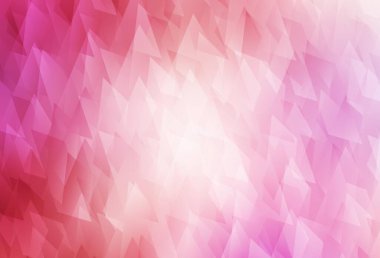 Dikdörtgenli açık pembe vektör arkaplanı. Renkli dikdörtgenlerle modern soyut çizimler. Web siteleri için şablon kullanılabilir.