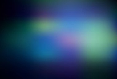 Koyu mavi vektör parlak dokuyu bulanıklaştırdı. Gradyan ile modern soyut çizim. İşiniz için yepyeni bir tasarım..