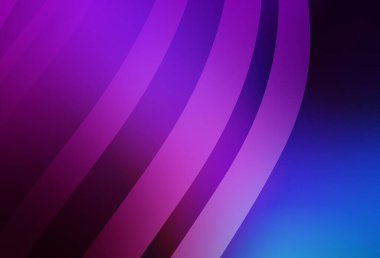 Açık pembe, mavi vektör soyut bulanık arkaplan. Eğilimli zarif, parlak bir çizim. İşiniz için yeni tasarım.