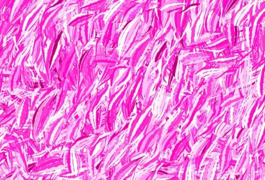 Soyut şekilli açık pembe vektör arkaplanı. Modern tarzda değişen renkli kaotik formlar. Web siteniz için basit tasarım.