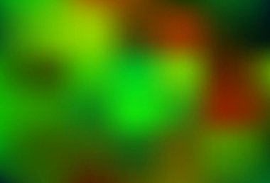 Açık yeşil, sarı vektör bulanık parlak soyut arkaplan. Yaratıcı illüstrasyon, yarım tonlu ve eğimli. Bir cep telefonu için arka plan.