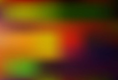 Koyu yeşil, sarı vektör bulanık parlak soyut arkaplan. Gradyan ile modern soyut çizim. Çalışmalarınız için akıllı tasarım.