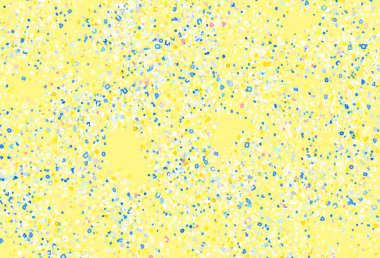 Light Brown vector pattern with random forms. Simple colorful illustration with abstract gradient shapes. Best smart design for your business.