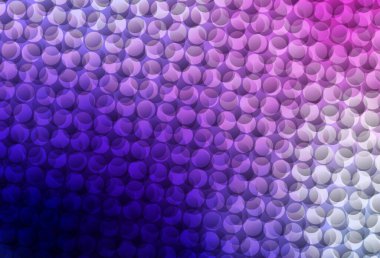 Açık Mor, köpüklü pembe vektör arkaplan. Bulanık dekoratif tasarım baloncuklu soyut tarzda. İş ilanınız için tasarım.