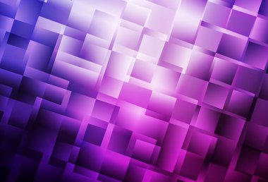 Açık Mor, dikdörtgen biçiminde pembe vektör dokusu. Soyut stil ve dikdörtgenlerle dekoratif tasarım. Reklamınız, posteriniz, afişiniz için en iyi tasarım.