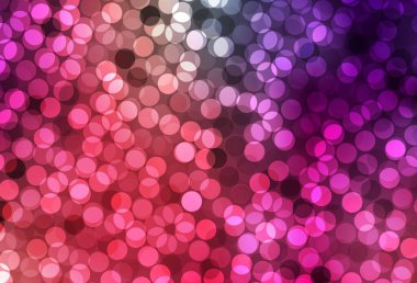 Açık Pembe, benekli kırmızı vektör arka planı. Bulanık yağmur damlaları olan soyut bir çizim. Marka kitabınız için yeni şablon.