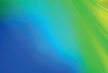 Light Blue, Green vector abstract blurred layout. New colored illustration in blur style with gradient. Blurred design for your web site.