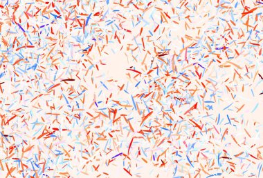 Açık yeşil, düz çizgileri olan kırmızı vektör düzeni. Keskin çizgili parlak renkli çizimler. Güzel geçmişiniz için şablon.