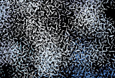 Koyu pembe, parlak çizgili mavi vektör arkaplan. Renkli çubuklarla, soyut çizimler. Meşgul web siteleriniz için şablon.