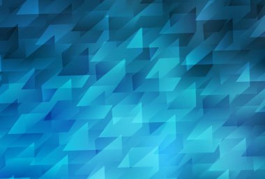 Dikdörtgenli hafif BLUE vektör arka planı. Renkli dikdörtgenlerle modern soyut çizimler. İş ilanınız için akıllı tasarım.