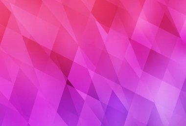 Light Purple, Pink vector texture in rectangular style. Beautiful illustration with rectangles and squares. Best design for your ad, poster, banner.
