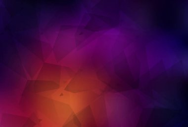 Dark Pink, Yellow vector texture with abstract poly forms. Decorative design in abstract style with random forms. Elegant design for wallpapers.