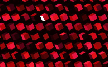 Dark Pink, Red vector template with rhombus. Abstract gradient illustration with rectangles. Pattern can be used for websites.
