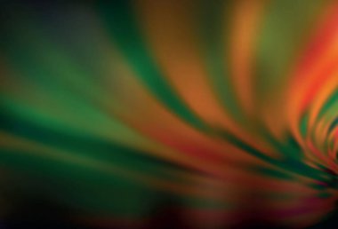 Koyu yeşil, sarı vektör bulanık desen. Gradyan ile modern soyut çizim. İşiniz için en iyi bulanık tasarım..