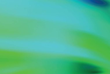 Açık yeşil vektör renkli bulanık arkaplan. Soyut renkli gradyan çizimi. Marka kitabı için zarif bir arkaplan.