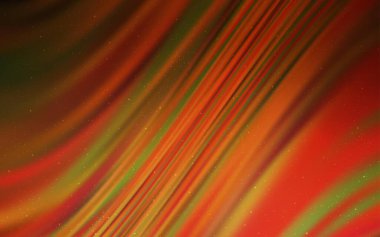 Samanyolu yıldızlı koyu turuncu vektör dokusu. Soyut şablonda gökyüzü yıldızlarıyla parlayan illüstrasyon. İş ilanınız için akıllı tasarım.