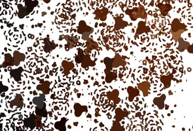 Memphis şekilli Light Brown vektör arkaplanı. Modern tarzda değişen renkli kaotik formlar. Web siteniz için basit tasarım.