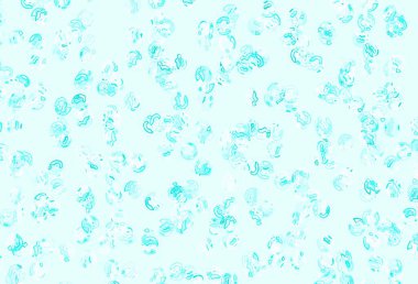 Lekeli açık yeşil vektör arka planı. Renkli su damlaları olan modern soyut çizimler. Marka kitabınız için yeni şablon.