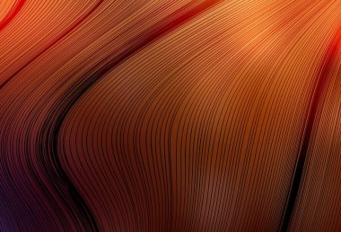 Koyu turuncu vektör parlak şablonu bulanıklaştırdı. Renkli soyut çizimler ve gradyan. Marka kitabınız için yeni biçim tasarımı.