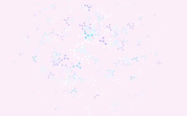 Yapay zekanın formlarıyla ışık çok renkli vektör arkaplanı. Yapay zeka bağlantılarıyla basit bir şekilde renkli tasarım. Zeka ve yenilik reklamları için şablon.