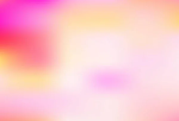 Ανοιχτό Ροζ Κίτρινο Διάνυσμα Γυαλιστερή Αφηρημένη Διάταξη Πολύχρωμη Απεικόνιση Αφηρημένο — Διανυσματικό Αρχείο