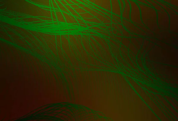 Dunkelgelber Vektor Abstraktes Helles Muster Kreative Illustration Halbtonstil Mit Farbverlauf — Stockvektor