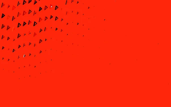 Темно Красный Векторный Отрезок Линиями Треугольниками Абстрактная Градиентная Иллюстрация Треугольниками — стоковый вектор