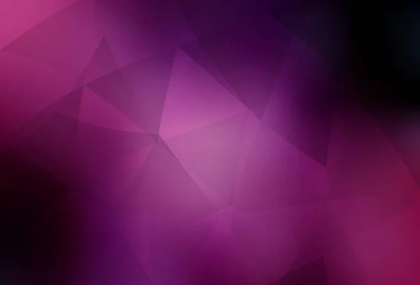 Темно Фиолетовый Розовый Векторный Многоугольник Элегантная Яркая Полигональная Иллюстрация Градиентом — стоковый вектор