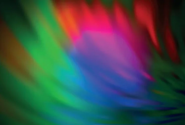 Dunkelrosa Grüner Vektor Farbenfroher Abstrakter Hintergrund Eine Elegante Helle Illustration — Stockvektor