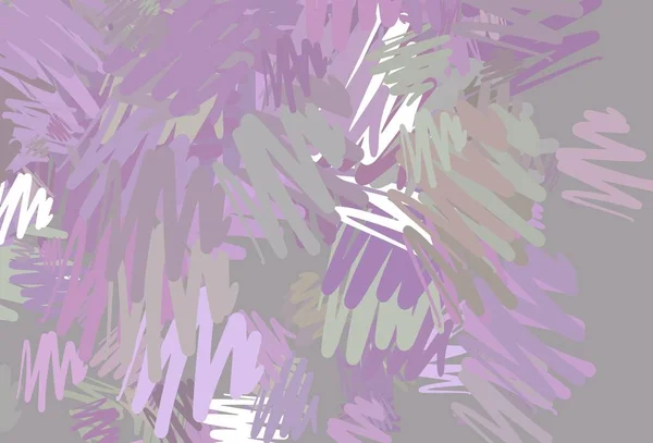 Світло Рожева Зелена Векторна Текстура Кольоровими Лініями Барвиста Блискуча Ілюстрація — стоковий вектор