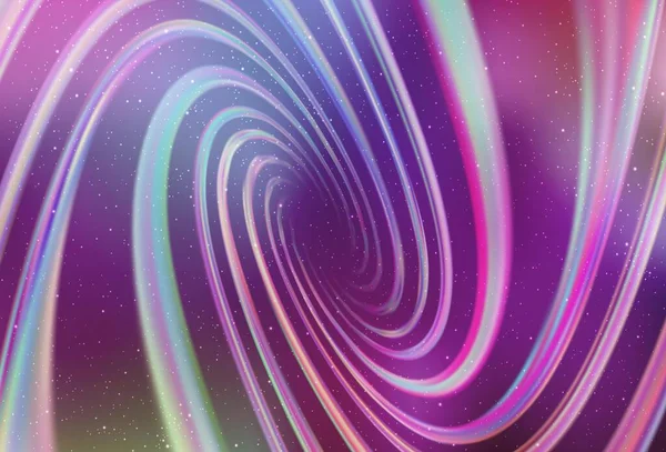 Ανοιχτό Μωβ Ροζ Διανυσματικό Φόντο Αστέρια Γαλαξία Λαμπερή Απεικόνιση Αστέρια — Διανυσματικό Αρχείο