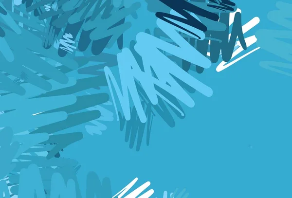 Texture Vectorielle Bleu Clair Avec Des Lignes Colorées Illustration Abstraite — Image vectorielle