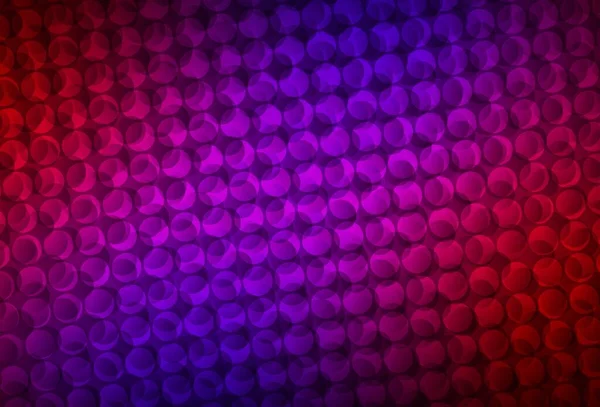 Tummansininen Punainen Vektori Taustalla Pisteitä Kaunis Värillinen Kuva Hämärtynyt Piireissä — vektorikuva
