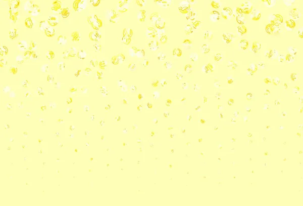 Светло Зеленый Желтый Векторный Фон Пятнами Современная Абстрактная Иллюстрация Красочными — стоковый вектор