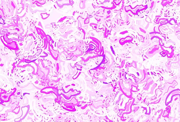 Texture Vectorielle Violet Clair Aux Formes Abstraites Formes Chaotiques Colorées — Image vectorielle