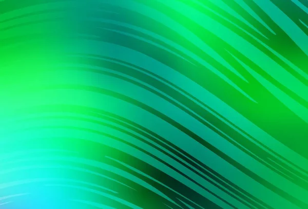 Verde Chiaro Vettore Astratto Sfondo Sfocato Illustrazione Colorata Stile Astratto — Vettoriale Stock