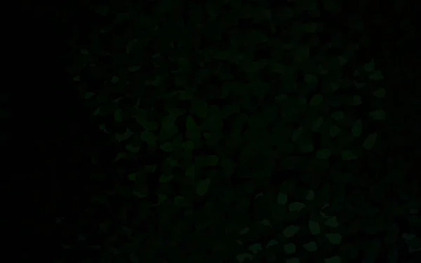 Темно Зеленый Векторный Узор Случайных Форм Красочные Хаотические Формы Градиентом — стоковый вектор