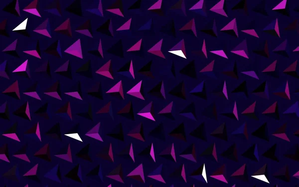 Dark Pink Vector Pattern Polygonal Style Illustration Set Colorful Triangles —  Vetores de Stock