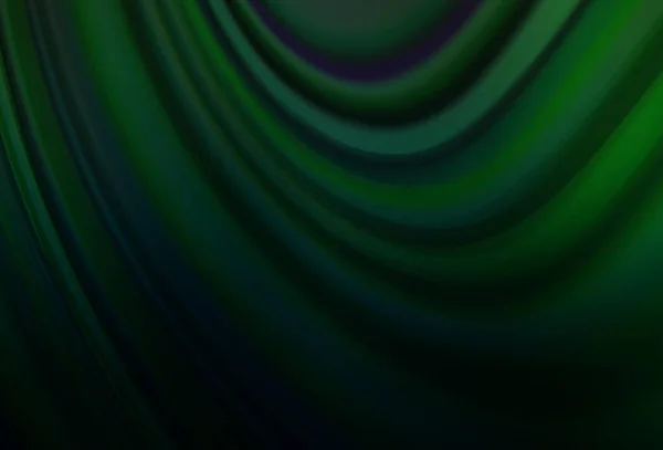 Fond Flou Coloré Vecteur Vert Foncé Illustration Colorée Brillante Dans — Image vectorielle