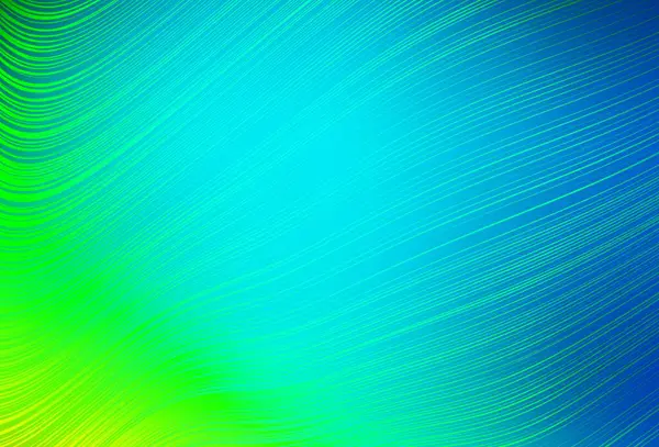 Azul Claro Verde Vector Abstracto Fondo Borroso Ilustración Colorida Brillante — Vector de stock