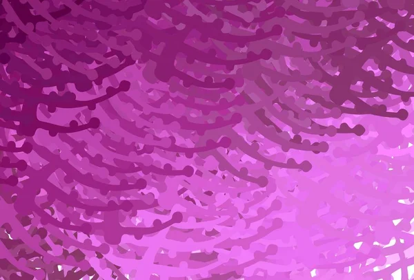 Světle Růžové Vektorové Pozadí Memphisovými Tvary Dekorativní Design Abstraktním Stylu — Stockový vektor