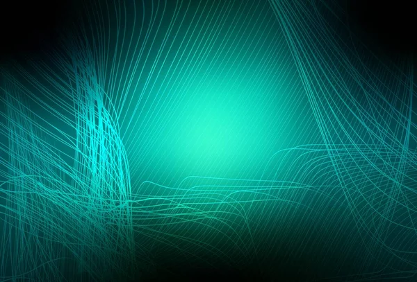 Σκούρο Μπλε Πράσινο Διάνυσμα Θολό Φωτεινό Πρότυπο Δημιουργική Απεικόνιση Στυλ — Διανυσματικό Αρχείο