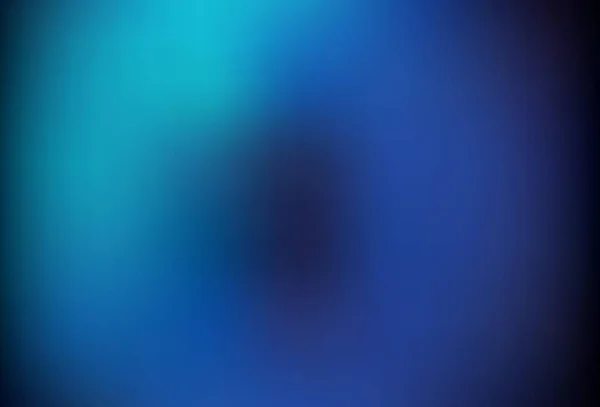 Dark Blue Green Vector Blurred Shine Abstract Background Colorful Illustration — ストックベクタ