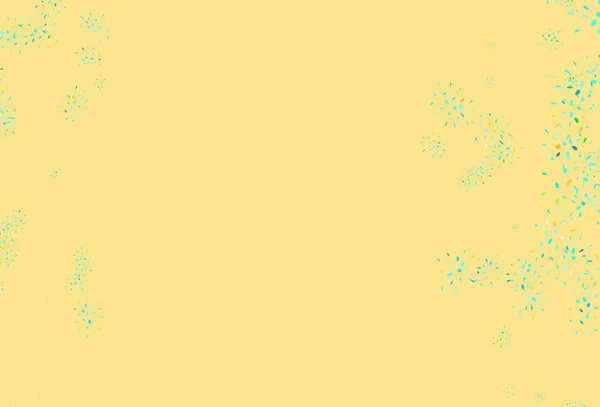 Light Green Вектор Элегантный Шаблон Листьями Элегантная Яркая Иллюстрация Листьями — стоковый вектор